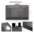 thumbnail image 4 of ZheElen Lap Desk Comfortable Lazy Computer Laptop Table with Wrist Rest Gray, 4 of 9