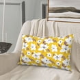 thumbnail image 5 of Lsque Lilies Flowers Pattern Pillow Case – Soft & Cozy Throw Pillow Cover, Hypoallergenic Cushion Case for Sleeping Women with Envelope Closure-16"x24", 5 of 6