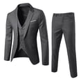 thumbnail image 2 of Traje de Hombre Slim Fit Sunnimix 3 Piezas Botón y Corte METRO, 2 of 3