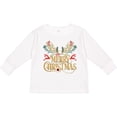 thumbnail image 3 of Inktastic Reindeer Christmas Boys or Girls Long Sleeve Toddler T-Shirt, 3 of 5