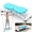 Blue, variant on CZBZ Compact Sliding Ski Simulator with Resistance Bands, 300 LBS Capacity Non-Slip Ski Trainer for Home Gym, Full Body Cardio Workout for Core, Legs & Arms