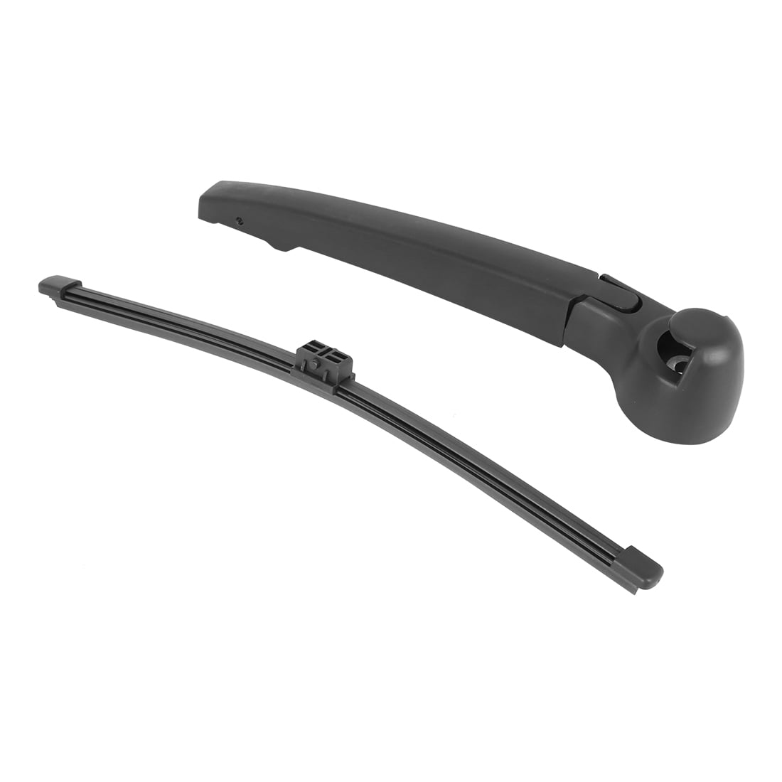 Black Rear Windshield Wiper Blade Arm Set for Morris Garages MG5 1217