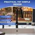 thumbnail image 4 of Uxcell 1.1"/28mm Kitchen Sink Hole, 9 Pcs Stainless Steel Faucet Hole Cover Plate Stopper Covers, 4 of 6