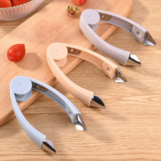 Coutexyi Stainless Steel Pineapple Eye Peeler Knife Seed Remover Clip Strawberry Corer Cutter Fruit Vegetable Tools Walmart Com Walmart Com