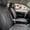 Black, (Front Row), variant on Ikon Motorsports Universal Car Seat Covers 04 Style Red PU Leather Front Second Row Auto Seat Cover Cushion Protectors 5-Seat Full Set