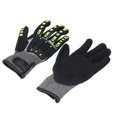 thumbnail image 1 of 1 Pair Safety Work Gloves ANSI Cut Level 4 Impact Resistant TPR Knuckle Protection for Construction Gardening Mechanics, 1 of 7