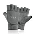 thumbnail image 3 of Guantes con pantalla táctil para hombre y mujer, manoplas de terciopelo impermeables y cálidas, resistentes al viento, para pescar y montar, con 2 dedos, para pesca con caña, 3 of 5