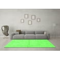 thumbnail image 3 of Ahgly Company Indoor Rectangle Abstract Green Modern Area Rugs, 2' x 4', 3 of 4