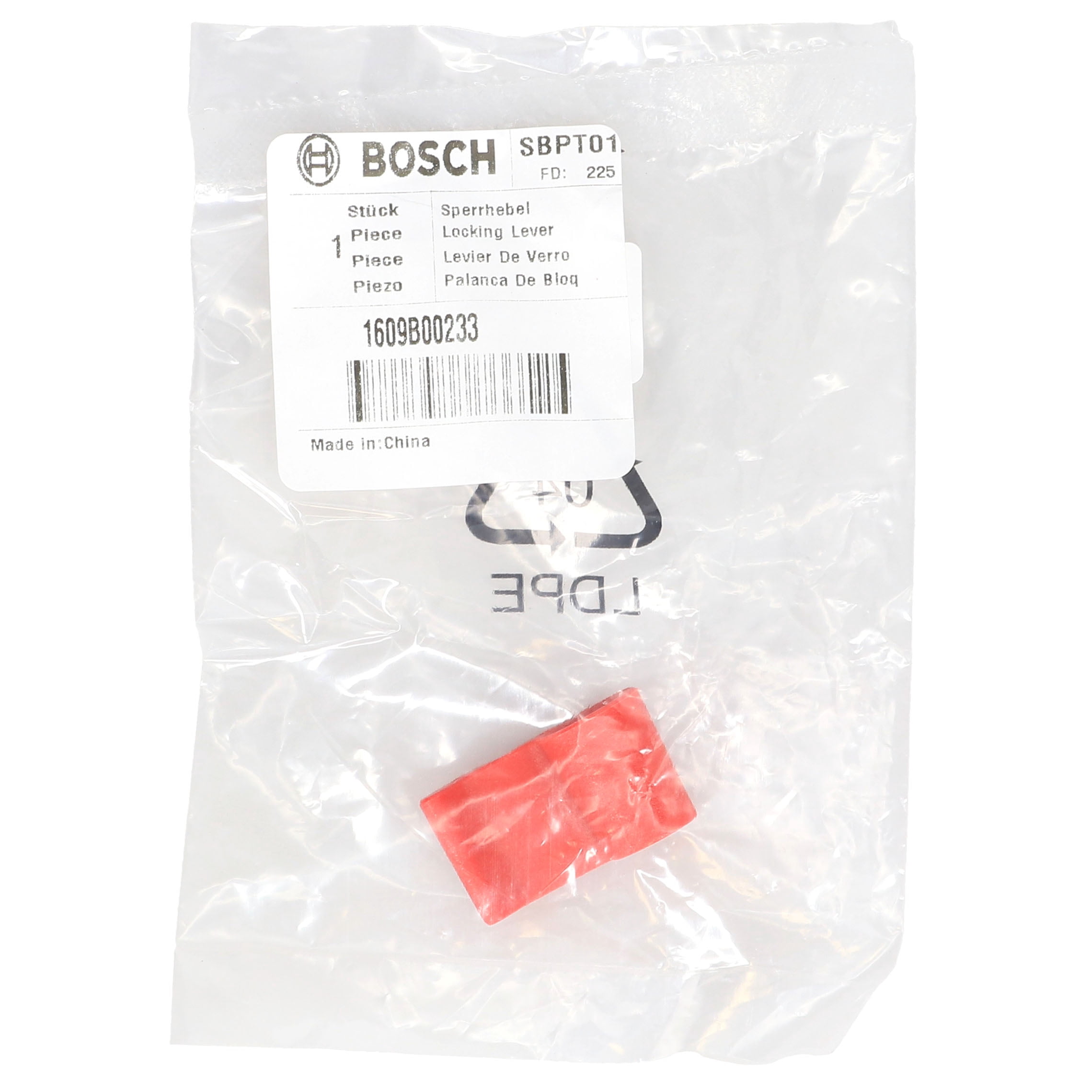 Bosch PRT 1609B00233 Locking Lever for Slide Miter Saw GCM12SD CM10GD (2-Pack)