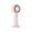 Pink, variant on Fareti 500mAh Ultra-Light Mini Handheld Fan with Hidden Phone Stand, 3-Speed Quiet Desktop Air Circulator 35dB for Office Travel Outdoor