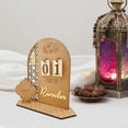 thumbnail image 5 of Cuenta Regresiva del Calendario de RamadáN de 2 Piezas - Decoraciones de RamadáN para el Hogar - DecoracióN de Mesa de RamadáN - Regalos de RamadáN para NiñOs C, 5 of 5