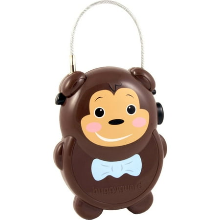 Diono Stroller Lock - Buggygear™ buggyguard® Anti-Theft Retractable Stroller Lock, Monkey