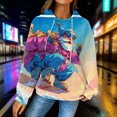 thumbnail image 2 of Chandail Imprimé d'Halloween pour Femmes Mode Hiver Noël, 2 of 5
