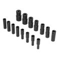 thumbnail image 4 of Llave hexagonal extendida para llave eléctrica, herramienta de reparación de acero CR-V, 15 Uds., 1/2 pulgadas, 4 of 14
