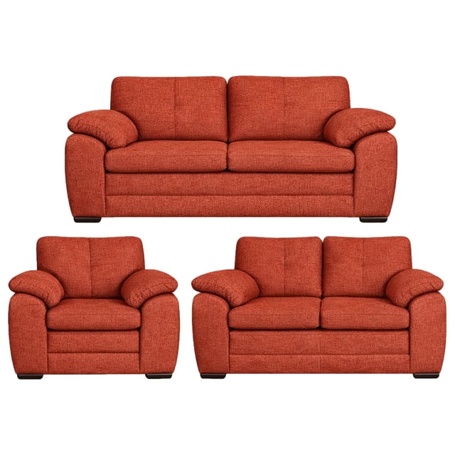 Sala Kessa Muebles Genova 3 2 1 Marron