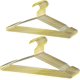 thumbnail image 1 of 17 Inch Heavy Duty Shiny Gold Metal Clothes Hanger, Coat Hanger, Suit Hanger, Dress Hanger with Big Notches Pack of 20,Gold, 1 of 4