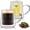 Clear mug-10.8oz, variant on 12oz Double Walled Glass Coffee Mugs, Clear Insulated Glass Coffee Cups with Curved Handle, Wide Mouth Latte Cappuccino Espresso Mugs for Hot/Cold Drinks, Iced Coffee, Tea, Cocktails, Set of 2