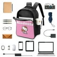 thumbnail image 3 of Hello Kitty Backpack 16 Inch Bookbag Casual Daypack Travel Backpacks for Work Hiking Camping, 3 of 6