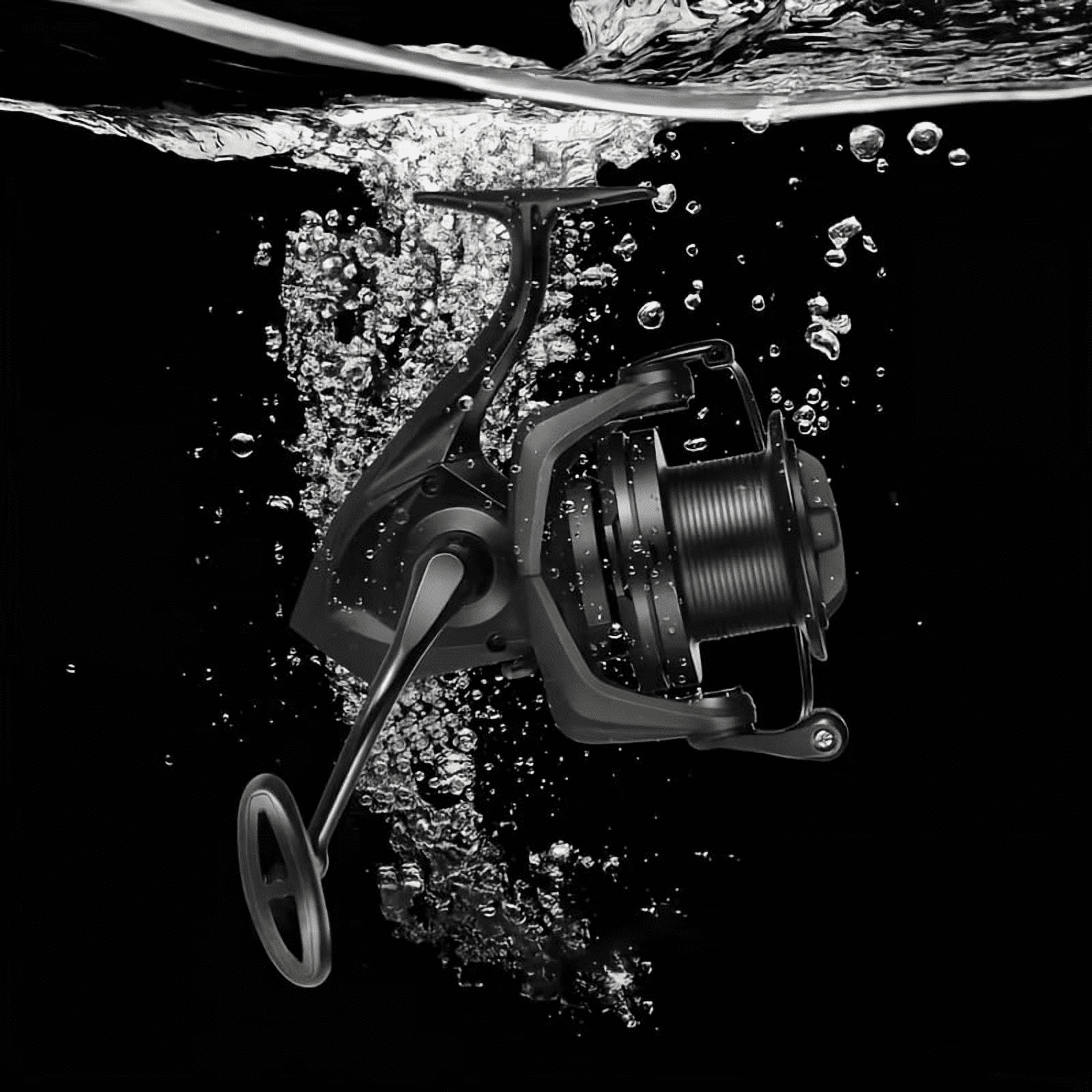 Charefin 10000 Series Saltwater Spinning Reel, Large Deep Sea Metal Reel with High Line Capacity for Big Game Ocean Angling
