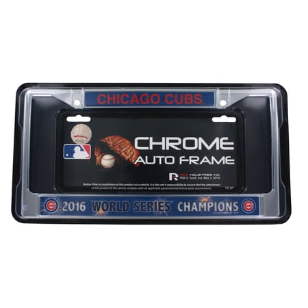 Cubs license plate frame