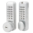 thumbnail image 3 of Outdoor Door Lock,Double Sided Mechanical Password Gate Lock Hardware Product Best in Class, 3 of 14