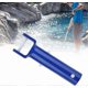 thumbnail image 3 of Pool Clip Handle, 2pcs Blue Swimming Pool V Shape Clip Brush Head Replacement Handle Swimming Pool Accessories, 3 of 5