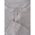 thumbnail image 5 of Big Mens Classic Thermal Henley Top, 5 of 8