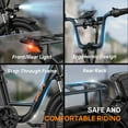 thumbnail image 6 of URLIFE 20"*3.0 Electric Bike for Adults,1000W Peak Motor,48V 13AH Remobavle Battery,28MPH Max Speed, 7-Speed Mountain Ebike,UL2849-White, 6 of 8