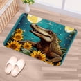 thumbnail image 5 of Sunflower Polyester Non-Slip Machine Washable Floor Carpet Chair Mat Floor Rug, 5 of 6