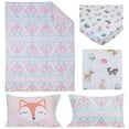 thumbnail image 2 of Carter's Woodland Girl 4 Piece Toddler Bedding  Set, 2 of 2