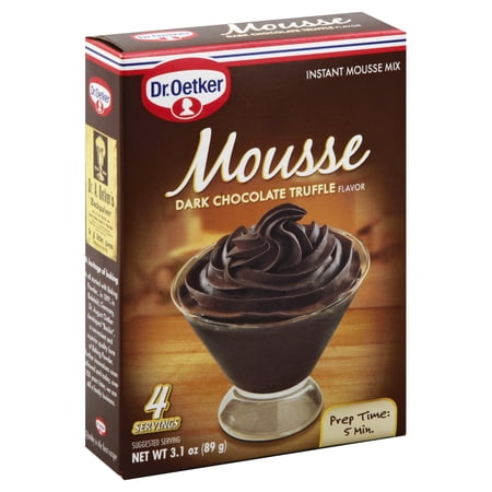 Dr. Oetker Mousse Supreme Dark Chocolate Truffle 3.1 oz (Pack Of 12) Dr. Oetker Mousse Supreme Dark Chocolate Truffle 3.1 oz (Pack Of 12)