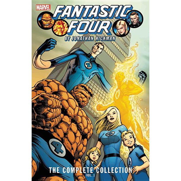 Fantastic Four By Jonathan Hickman The Complete Collection Vol 1 Walmart Com Walmart Com