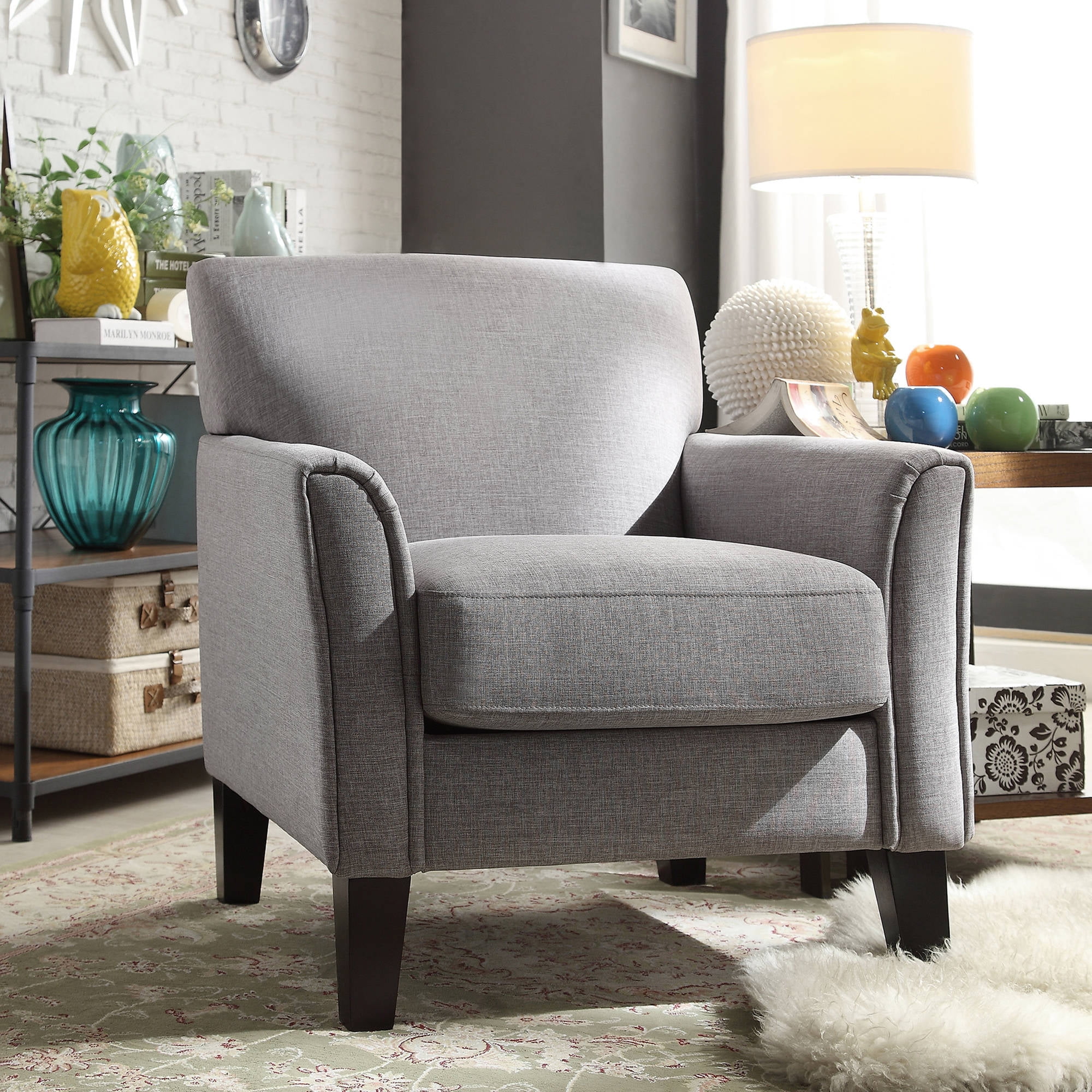 Weston Home Tribeca Living Room Upholstered Accent Chair