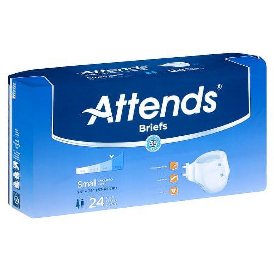 Attends Adult Incontinence Disposable Briefs, Heavy, 50% OFF