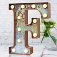 thumbnail image 1 of Carpa decorativa Elensivo iluminada por LED con letra F, 1 of 7