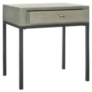 Safavieh Adena Solid Rustic End Table with Storage Drawer