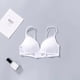 thumbnail image 5 of Sujetador de mujer Hollow Sexy Bralette Ropa interior inalámbrica transpirable, Blanco, 32 / 70AB Methold AP001128-01, 5 of 7