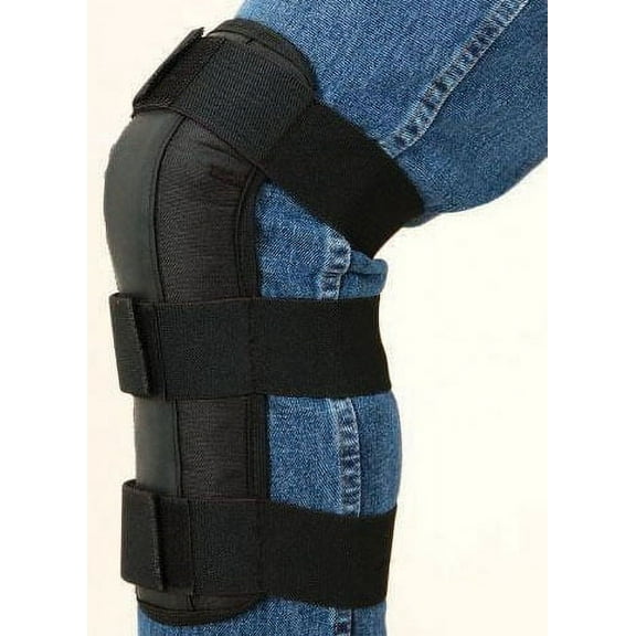 Tough 1 Western Super Protective Flexible Men & Women Shin Guards Black