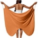 thumbnail image 2 of Playa de las Mujeres Cubre-Ups Sarong con Cintura Ajustable Y Diseño Drapeado Transparente, Gasa Ligera para Vacaciones en el Resort, 2 of 9