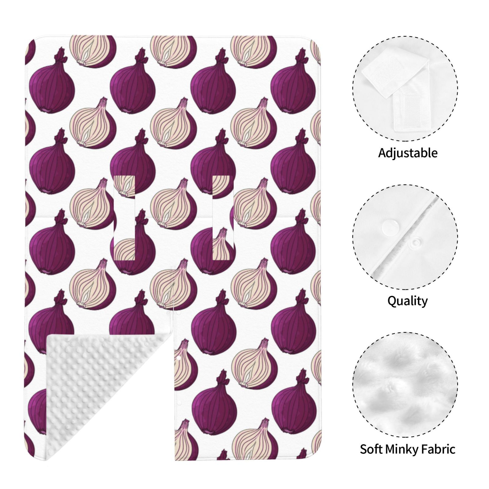 Car Seat Cover Baby - purple Onion Pattern Breathable Infant Car Seat Cover for Baby Carseat, Lightweight Comfort Baby Essentials Must Haves Newborn Stuff for Girl Boy