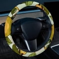 thumbnail image 2 of Thanksgiving Pear 14.5 Inch Printing PVC Leather Auto Accessories Steering Wheel Covers Car Wheel Cover Steering Wheel Cover, 2 of 6