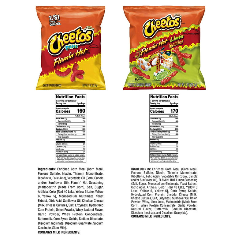  Cheetos Flamin' Hot Variety Pack, 40 Count