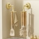 thumbnail image 5 of Gancho de ventosa multifuncional de 6 garras | Soporte de pared giratorio de 360° | Adhesivo no destructivo para cocina, baño y almacenamiento | Diseño de plástico amarillo o blanco, 5 of 6