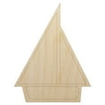 thumbnail image 1 of Sail Boat Sailing Icon Wood Shape Unfinished Piece Cutout Craft DIY Projects - 6.25 Inch Size - 1/8 Inch Thick, 1 of 7