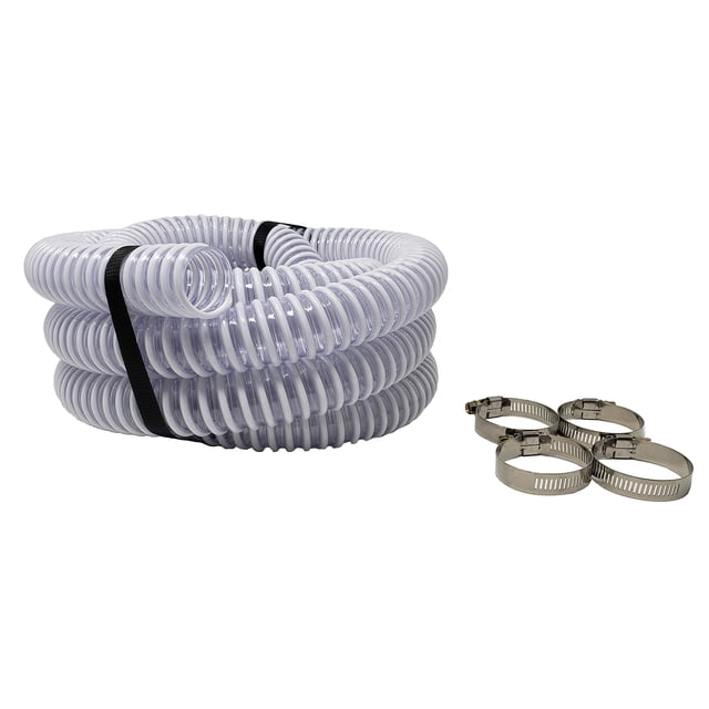Manguera de conexión para bomba de filtro de piscina, hermética, 32 mm, 12 pies