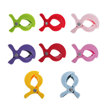Lovskoo All Purpose Clips 8 PCS Baby Stroller Accessories Stroller Cover Clip Blanket Toy Pegs Hook Multicolor Multicolor 8pc