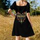 thumbnail image 5 of Soy un Grinchaholic Vestido de manga corta vestidos para mujer Ropa de playa Traje de verano para mujer Vestido de verano, 5 of 7