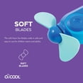 thumbnail image 2 of O2Cool Pocket Sport Misting Fan Blue with battery, 2 of 6