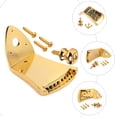 thumbnail image 3 of 1 Set Metal Triangle Mandolin Tailpiece Parts Compatible with 8 String Arched Top Mandolin, 3 of 9