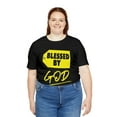thumbnail image 4 of DJH Apparel | Blessed By God Christian Inspirational Unisex T-Shirt, 4 of 7